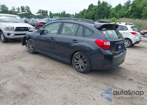 2013 Subaru Impreza 2.0I Sport Limited from USA, damaged, VIN JF1GPAS60DH889770